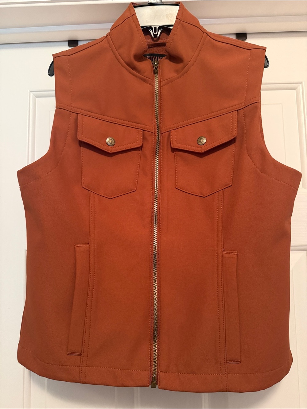Shyanne Madisson Soft Shell Bonded Zip Up Vest